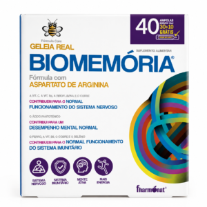 Biomemória Aspartato de Arginina ampolas