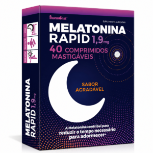 Melatonina Rapid 1,9 mg – Adormeça Mais Depressa e Acorde Revigorado
