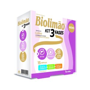 Biolimão Kit 3 Fases - Novo - Desintoxicar, Drenar e Queima Gorduras